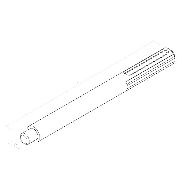 E16/7 Хвостовик SDS-Max E16/7 Хвостовик SDS-Max